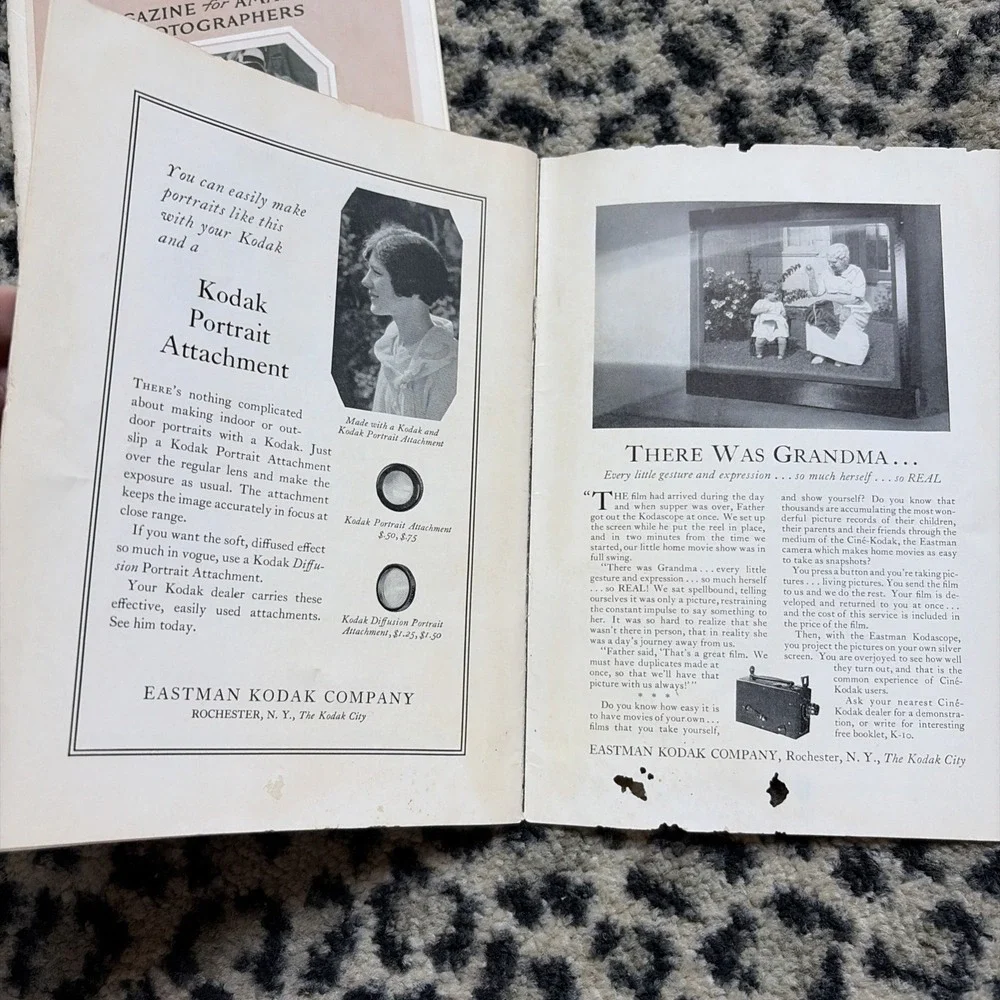 1928 Eastman Kodak Company Booklet 
